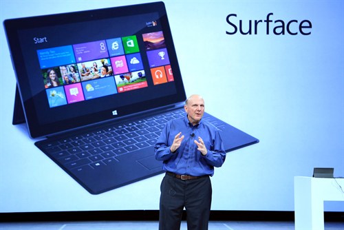 Steve Ballmer and Surface
